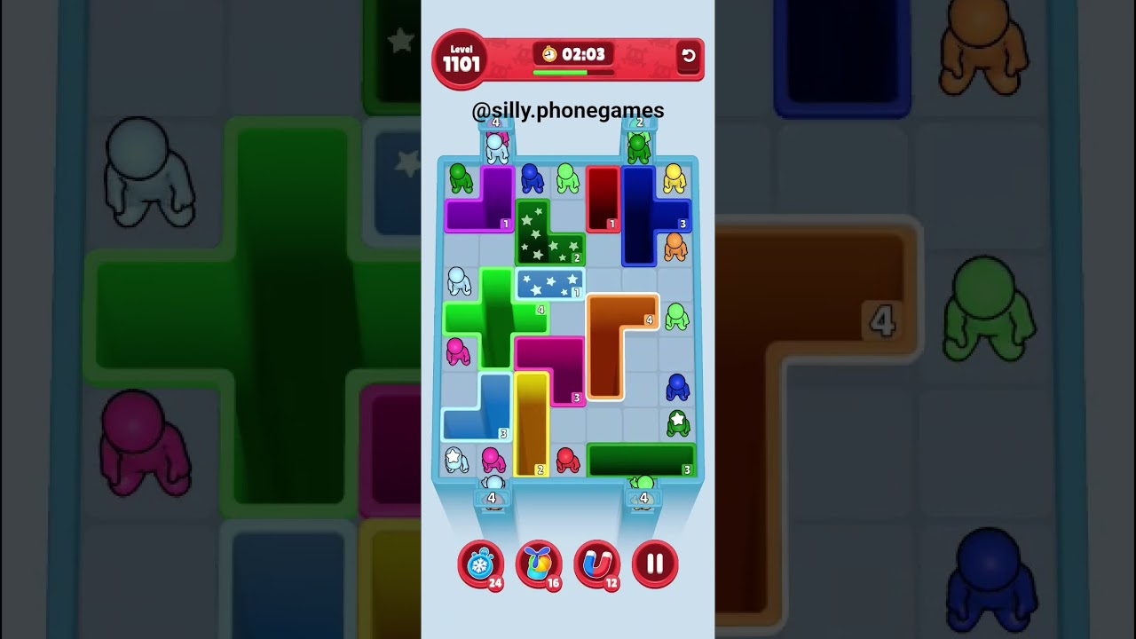 Drop Away Level 1101: Drop Away Level 1101