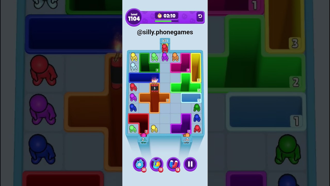 Drop Away Level 1104: Drop Away Level 1104