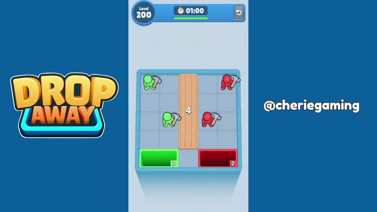 Drop Away Level 200: Drop Away Level 200 - Walkthrough Solution Game